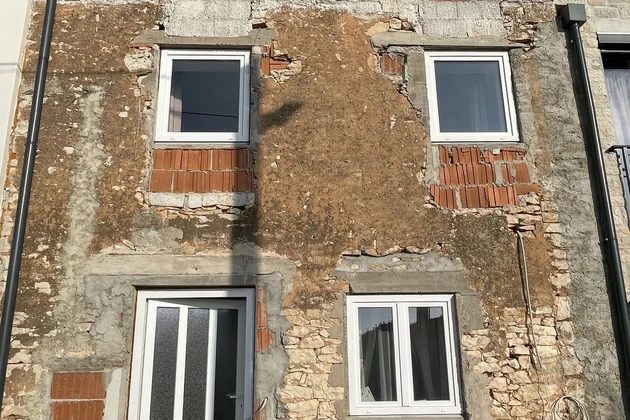 Istrien, Kaštelir, Reihenhaus mit meerblick zu verkaufen