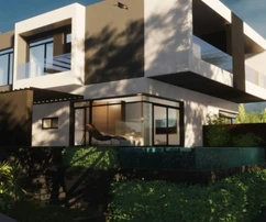 Semi-detached home with pool for sale in Kostrena in Croatia