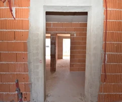 Vodice - S5-ös lakás új építésű házban, tengerre néző kilátással