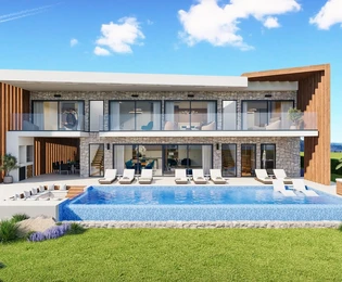 Kastelir: Nowoczesna willa z widokiem na morze, wyjątkowo zaprojektowana dla luksusowego życia