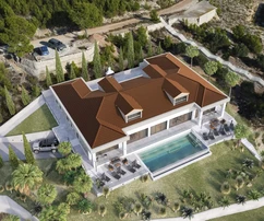 Isola di Brač, villa unica su una proprietà di 32.000 m²