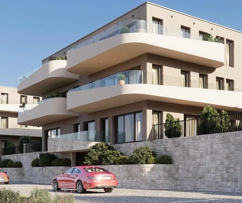 Brodarica, nowo wybudowane mieszkanie trzypokojowe z widokiem na morze, 114,04 m²