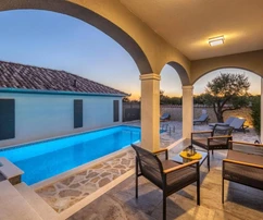 Luxusní komplex vil k prodeji v okolí Zadaru v Chorvatsku