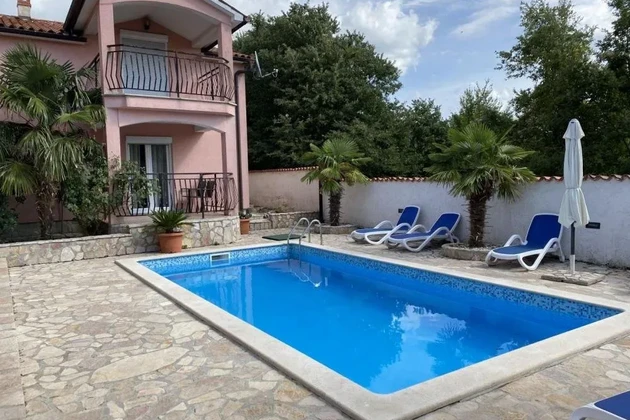 Deux villas avec piscines, Istrie, Labin