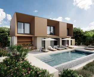 Maison neuve moderne à Labin