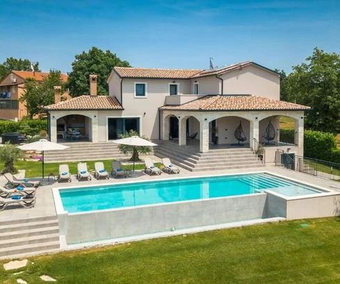 Villa de luxe avec vue panoramique à vendre en Croatie