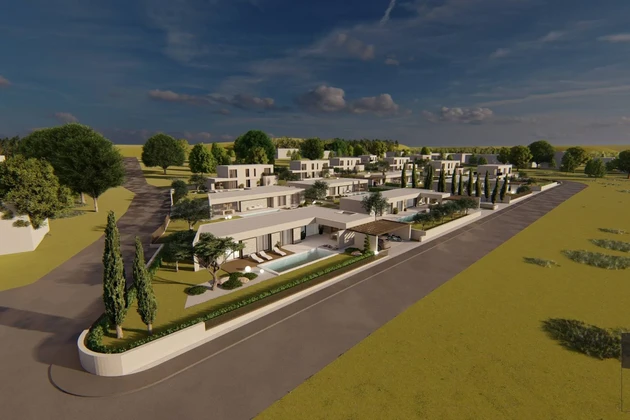 Villa moderne avec piscine à vendre à Kaštelir-Labinci en Croatie