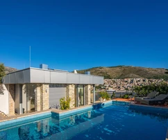 Penthouse with a pool for sale in Dubrovnik in Croatia