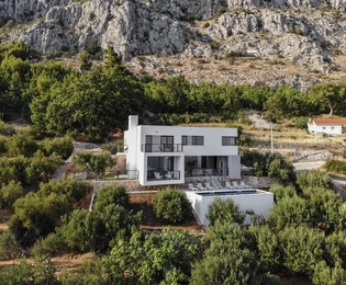 Villa Hill con vista al mar
