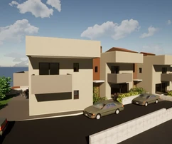 Istria, Umag: Stavebny pozemok 80 m od mora