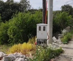 Vinišće, terreno edificabile di 1045 m2, a 600 m dal mare e dalla spiaggia