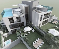 Luxusní vila s výhledem na moře na prodej v Podstraně v Chorvatsku