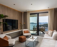 Okolice Dubrownika, czteropokojowe mieszkanie z ogrodem i windą