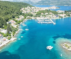 Apartamentos junto al mar en venta en Korčula, Croacia