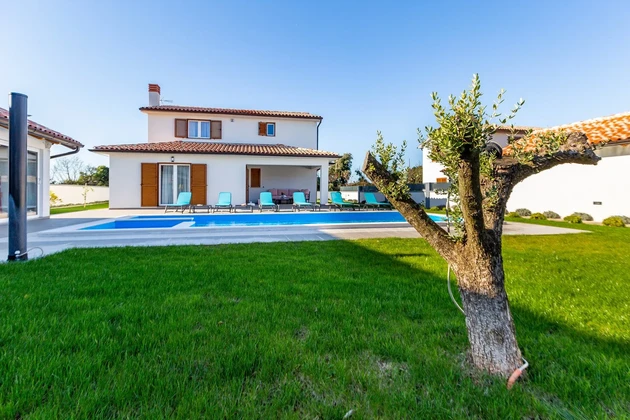 Casa moderna con piscina y sauna, Istria, Ližnjan