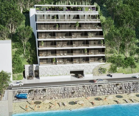 Penthouse for sale with panoramic views in Dugi Rat in Croatia