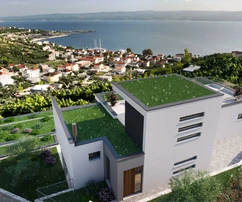 Jesenice, Mali Rat, villa di lusso dal design moderno con vista mare
