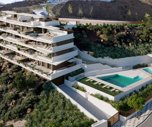 ID 297 / Nuovi appartamenti con splendida vista mare a Rincón de la Victoria