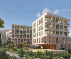 Trogir, Seget Donji, két hálószobás lakás a második emeleten, nettó hasznos alapterület 90 m², S4, C