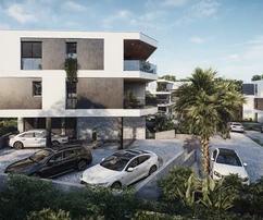 Pula, Istria: Nový penthouse s 3 izbami a terasou