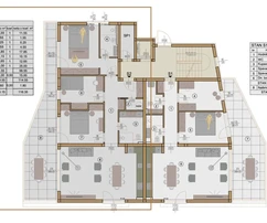 Istrien, Pula: Erdgeschoss wohnung mit garten