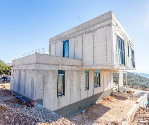 Villa in vendita con vista panoramica a Seget in Croazia