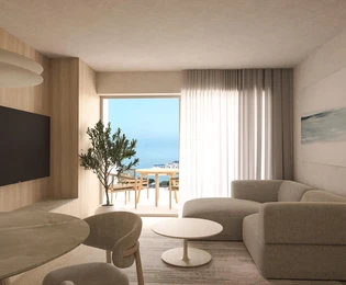 Istrien, Umag, Green Tower Residence, Zweizimmerwohnung mit Terrasse im 6. Stock