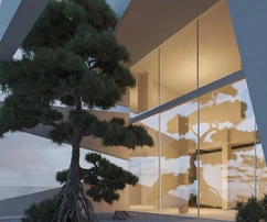 Labin, environs, villa de designer exclusive avec vue panoramique sur les îles et piscine sur le toit