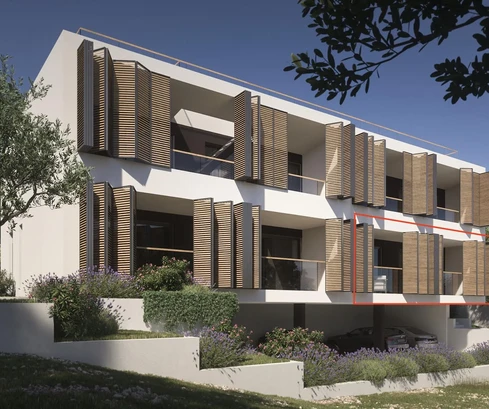 Vodice, modern two-room apartment with spacious loggia