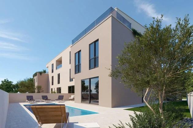 Istria, Tar, luxury apartment with private pool