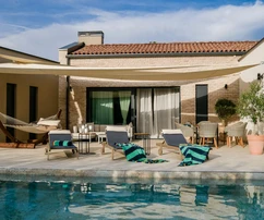 Istria, Vodnjan: Elegantná vila s vyhrievaným bazénom