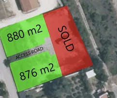 Istria, Kanfanar: Building plots in the center for sale