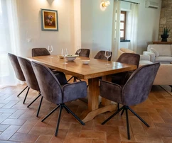 Istrien, Poreč: Mediterrane Villa mit Pool und Meerblick