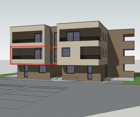 Vodice - Apartamento de dos dormitorios S7, 67,37 m², 1ª planta