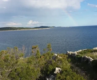 Rogoznica, Stivašnica, field. ground floor 2755m2, first row to the sea!