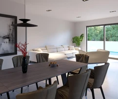 Istrie, Tar, moderní apartmán s bazénem v atraktivní lokalitě
