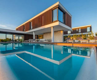 Villa con vistas panorámicas al mar en venta en Primošten, Croacia