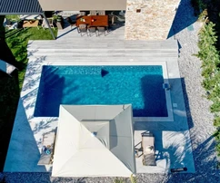 Neue Villa mit Pool und Wellnessbereich in Marčana zu verkaufen in Kroatien