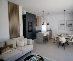 2-комнатная квартира на первом этаже с садом в гольф-курорте Condado de Alhama