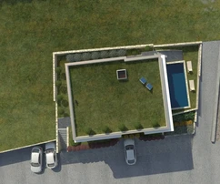 Villas modernes à vendre à Gradac avec vue en Croatie