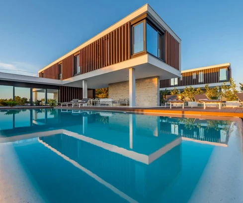 Villa mit Panoramablick aufs Meer in Primošten zu verkaufen in Kroatien