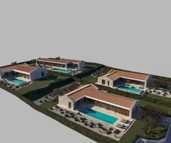 Maison de plain-pied avec piscine et vue sur la mer, Istrie, Višnjan