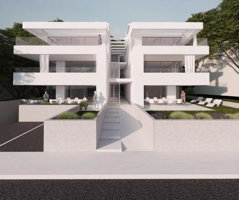 Apartamento en venta con terraza en la azotea en Zadar, Croacia