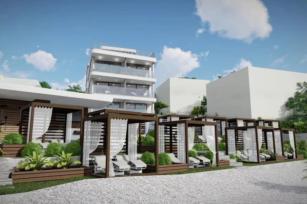 Trogir, apartamento de un dormitorio en la playa