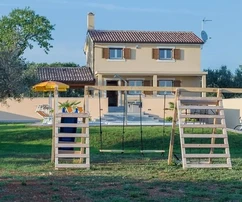 Fažana, Istrie: Exkluzivní vila s úchvatným výhledem na moře a bazénem