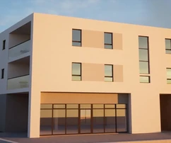Vodice - Apartamento S1 de un dormitorio en la primera planta, a 900 m de la playa