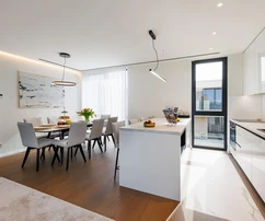 Истрия, курорт Петрам, роскошная вилла 262 м², первая линия у моря, в 150 м от моря