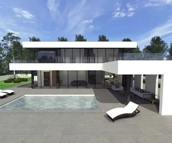 Luxury villa with a pool for sale in Donji Zemunik in Croatia