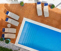 Istria, Parenzo: Villa di lusso con piscina e vista mare