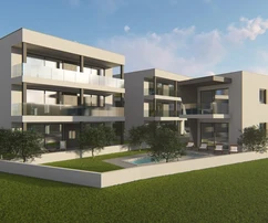 Istrie, Medulin, appartement spacieux avec 4 chambres, parking, ascenseur